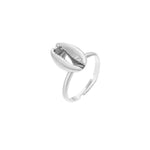 Schelp Ring - Zilver