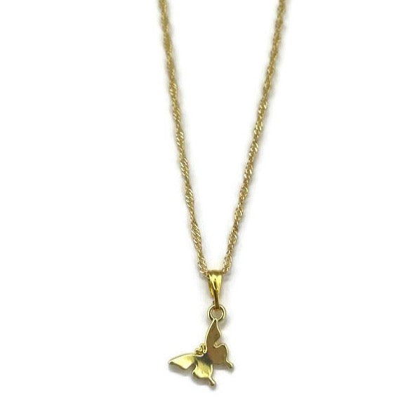 Vlinder Ketting - Goud