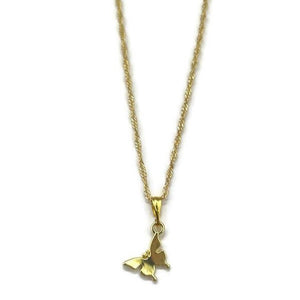 Vlinder Ketting - Goud