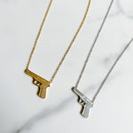 Shoot Your Shot Ketting - Goud