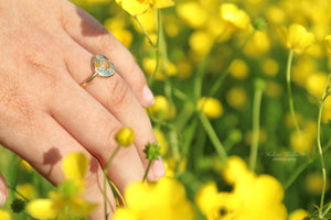Kompas Ring - Goud