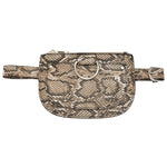Slangen Riem Tas - Beige