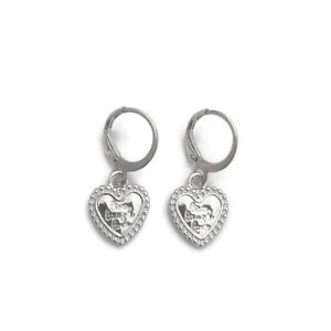 Live Laugh Love Oorbellen - Zilver