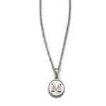 Letter Ketting - Zilver