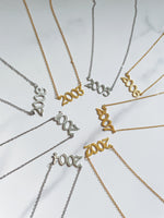 Jaartal Ketting - Zilver