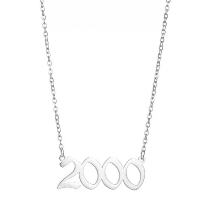 Jaartal Ketting - Zilver