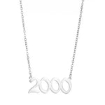 Jaartal Ketting - Zilver