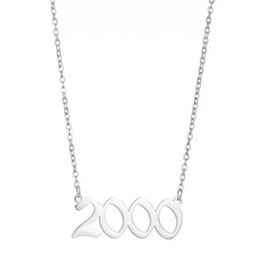 Jaartal Ketting - Zilver