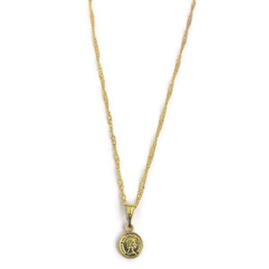 Munt Ketting - Goud
