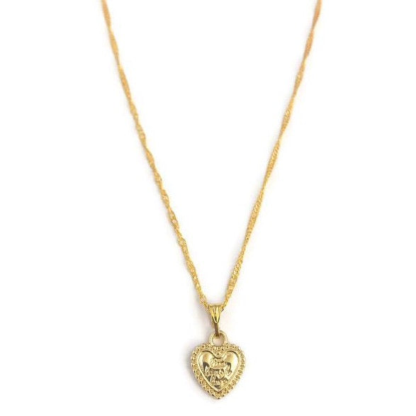 Live Laugh Love Ketting - Goud