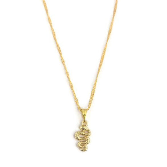 Slangen Ketting - Goud