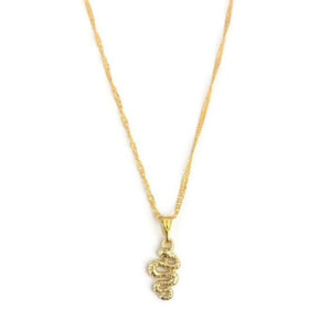 Slangen Ketting - Goud