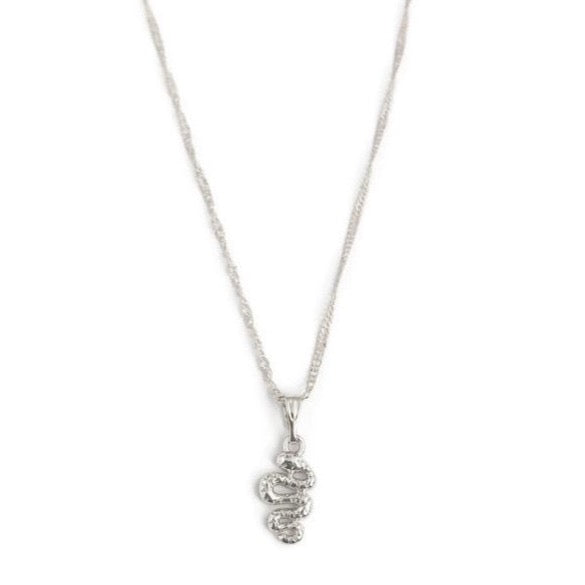Slangen Oorbellen - Zilver