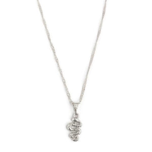 Slangen Oorbellen - Zilver