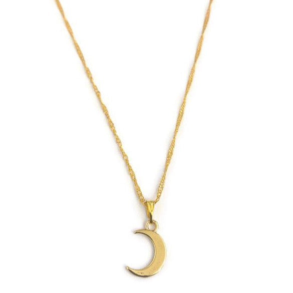 Maan Ketting - Goud