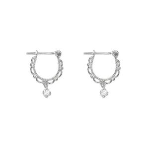 Lace Oorbellen - Zilver