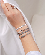 La Vie En Rose Armband - Zilver