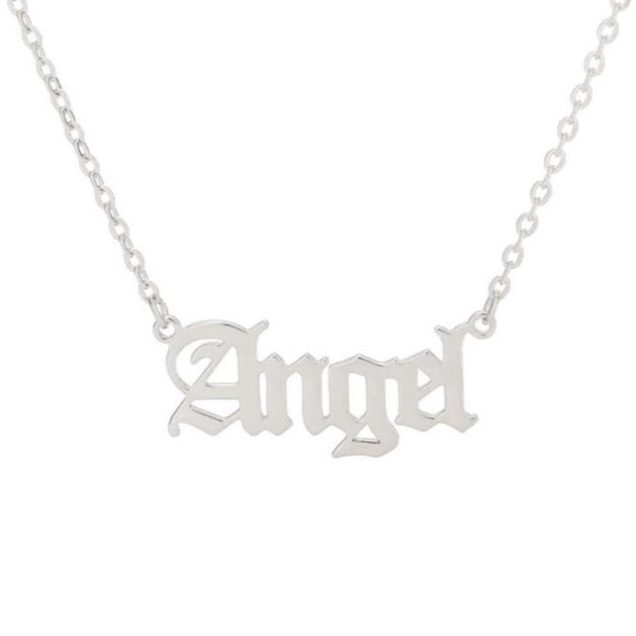 Angel Ketting - Zilver